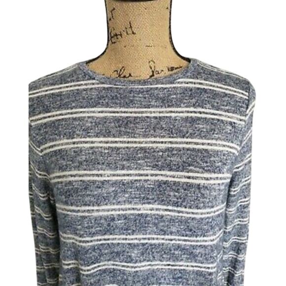 New Lou & Grey SOFT Sailor Chic Striped Indie Tunic Knit Dress | Size M - Picture 7 of 10